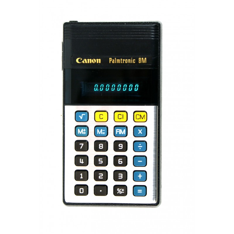 calculatrice CANON palmtronic 8 M