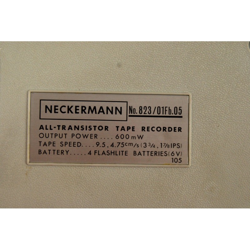 transistor tape recorder NECKERMANN