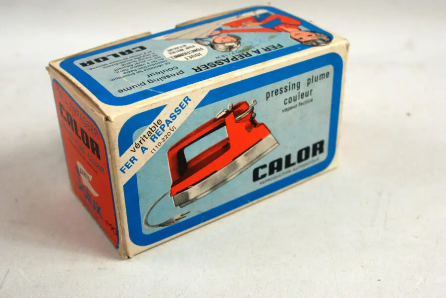 Fer à Repasser Vapeur-CALOR- Vintage avec boîte – Fonctionne