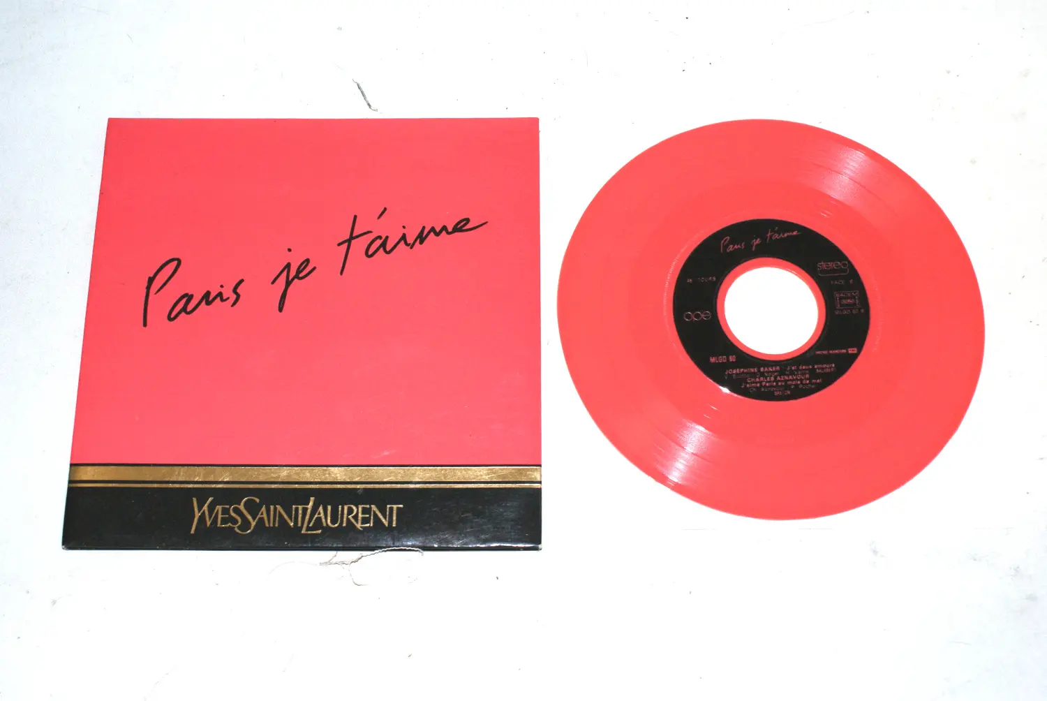 Disque vinyle 45 tours - Gold de 1984 - Label Emmaüs