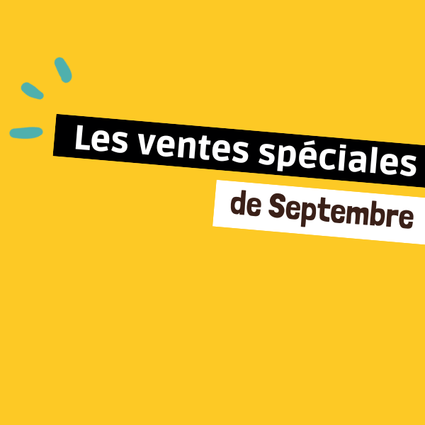 Les ventes spéciales de septembre