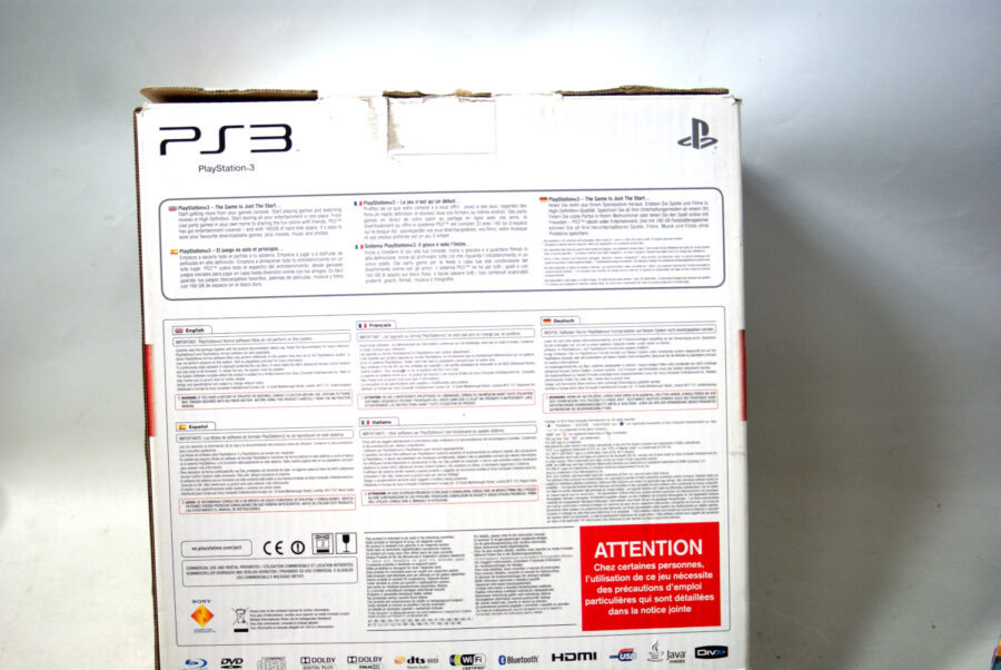 console PS3 160 GB ( 03-27456822-5983462-CECH 62504 A ) – Image 3