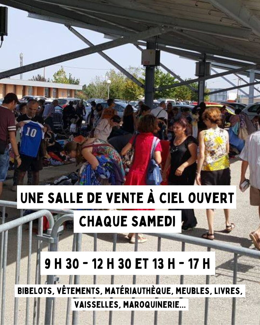 Emmaüs Labarthe : une nouvelle salle de vente