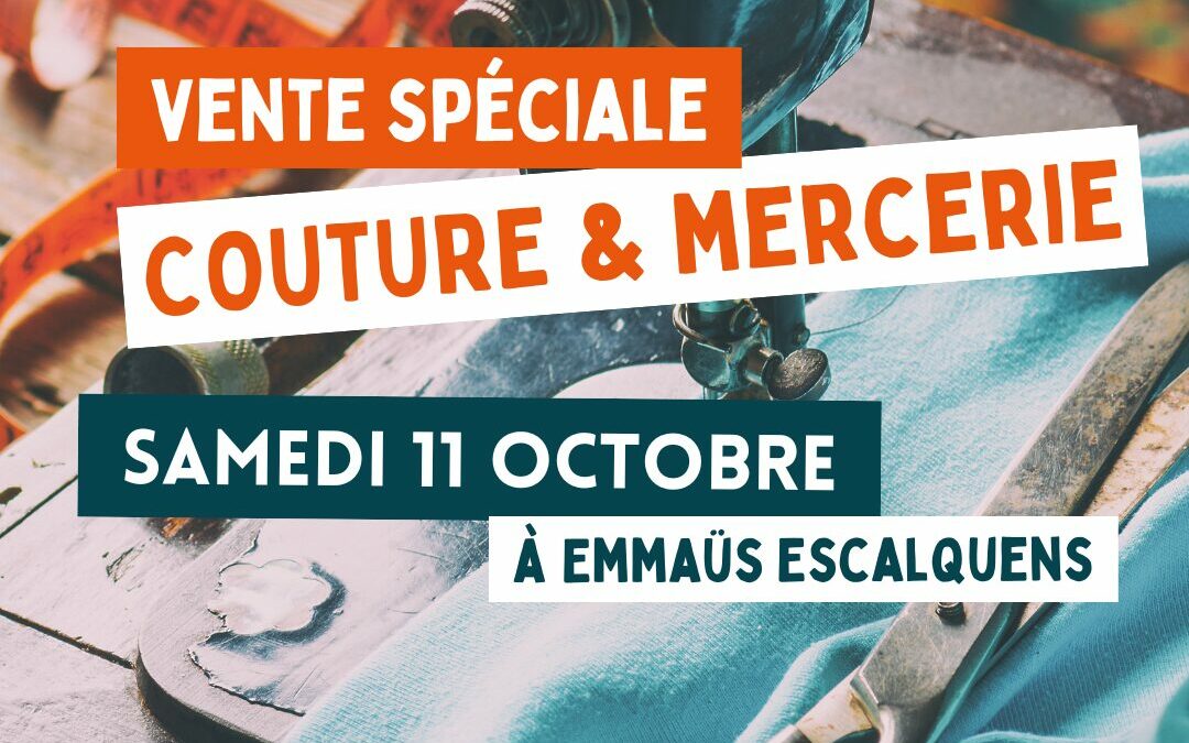 Vente couture et mercerie