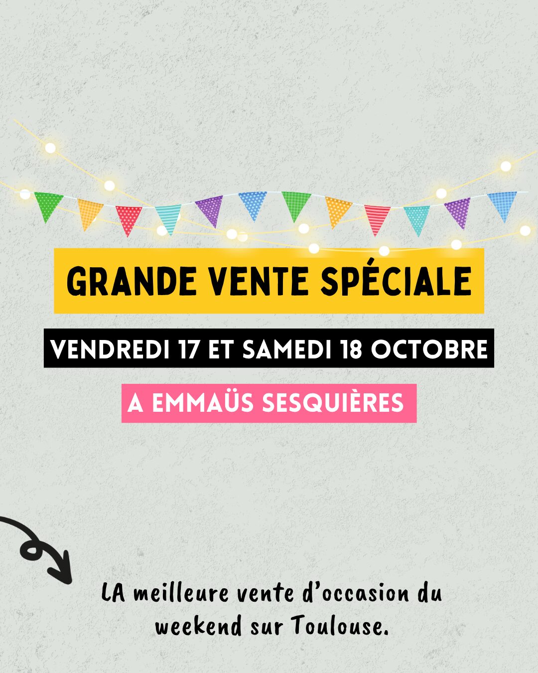 Grande Vente à Emmaüs Sesquières