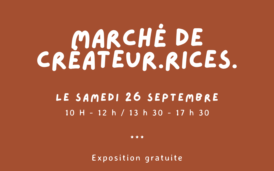 Marché des créateurs et créatrices