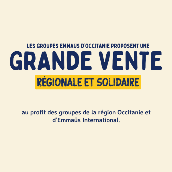 Grande Vente Régionale Solidaire